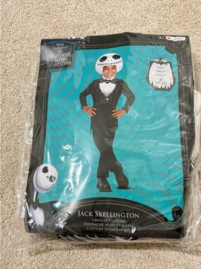 Disney Jack Skellington Toddler Costume - Black & White